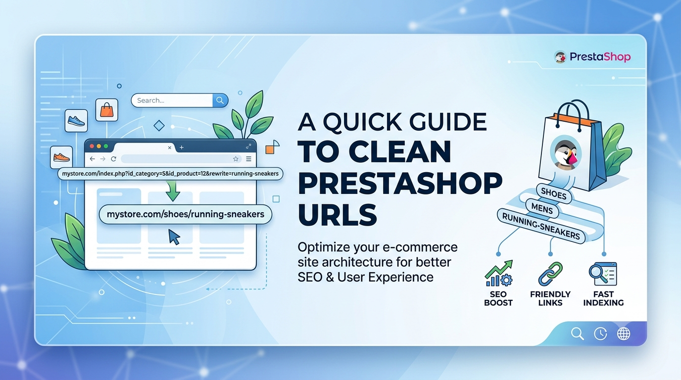 Come rimuovere ID e numeri dagli URL di PrestaShop: una guida passo passo